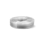 Tuyau en PVC transparent renforcé de fil d'acier en spirale, longueur 30m et 50m, usage industriel et agricole