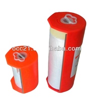 Films de masquage souples translucides de 55 cm avec distributeur, emballage en rouleau moulé par soufflage pour la peinture
