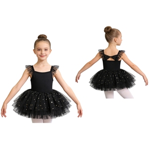 Costumes de spectacle en tulle pour filles de 1 à 6 ans, robes de danse pour la pratique du ballet, les spectacles sur scène, les fêtes, l'entraînement et la danse latine - Product Image 4