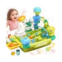 Jouets d'été pour enfants Jouets de jeu pour enfants Table à eau de pêche électrique pour l'extérieur Plage Jouer