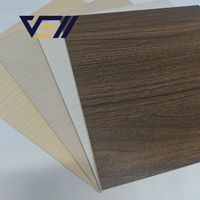 Panneaux décoratifs muraux solides en placage de bois naturel VELL directement en usine Mur de fond simple pour le salon Placage de bois véritable
