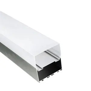 S70 Best Three Sided Luminous Surface Extrusion Channel Led Aluminium Profile for Home Decoration Profile Aluminum