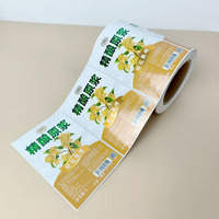 OEM Vente en gros Laser holographique Autocollant PVC pour bouteille Double face étanche Etiquette de boisson d'eau minérale pour impression de vin et de bière