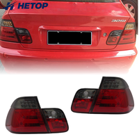 Feux arrière HETOP SONAR E46 2001-2004 Série 3, feux arrière améliorés, feux arrière LED, plug and play, accessoires DRL pour BMW