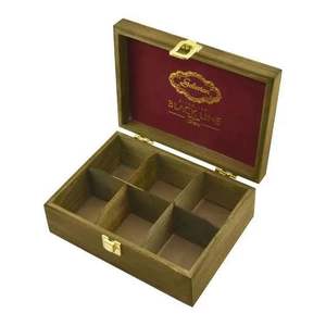 Coffret de sélection de thé <span class=keywords><strong>Pukka</strong></span> Saison Jeddah et Saison Riyad, Boîte à thé en bois XXL - Product Image 1