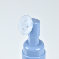 Flacons en mousse vides de 30 ml, 40 ml, 50 ml, 60 ml, 80 ml, 100 ml, flacons en PP, logo personnalisé noir de luxe, flacons en plastique pour le nettoyage du visage, pompes à mousse