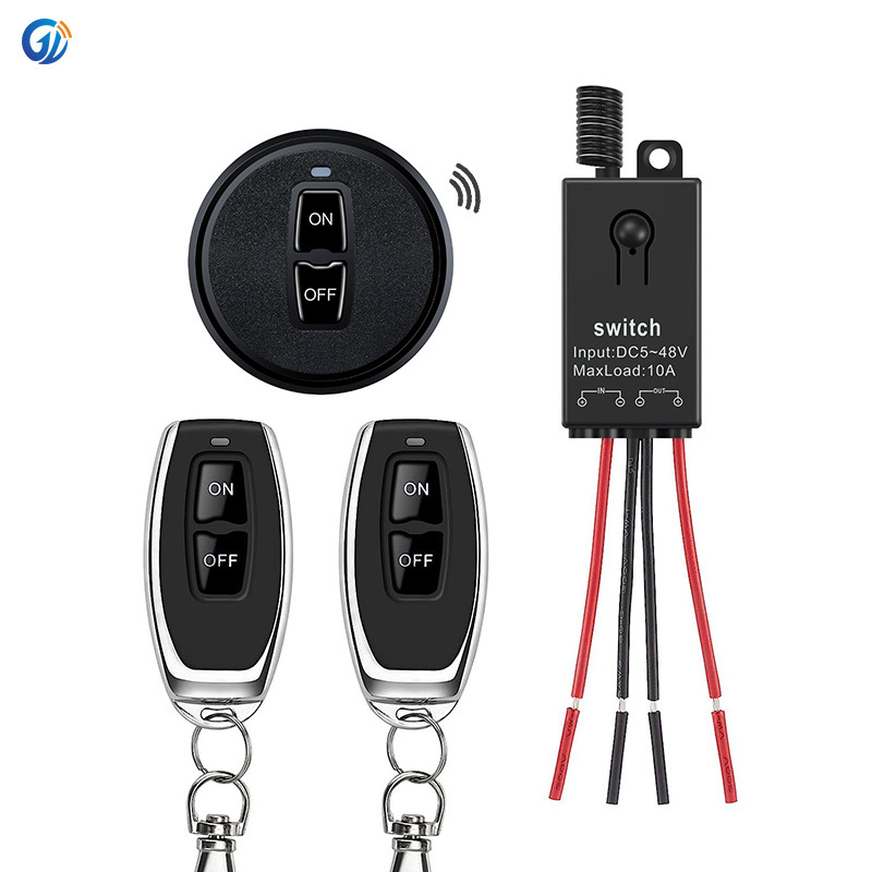 GLC <strong>Dc</strong> 5-48v 24v Wireless Rf Modules <strong>12v</strong> Rf <strong>Remote</strong> <strong>Switch</strong> Led Strip Wireless <strong>Switch</strong> <strong>Controller</strong> 433mhz <strong>Remote</strong> Control <strong>Switches</strong>