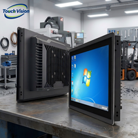Panel PC Industrial de 15.6 Pulgadas, Resistente al Agua, Monitor de Montaje en Pared Integrado, Pantalla Táctil, I5 I7 21.5 Vesa, Computadora Industrial