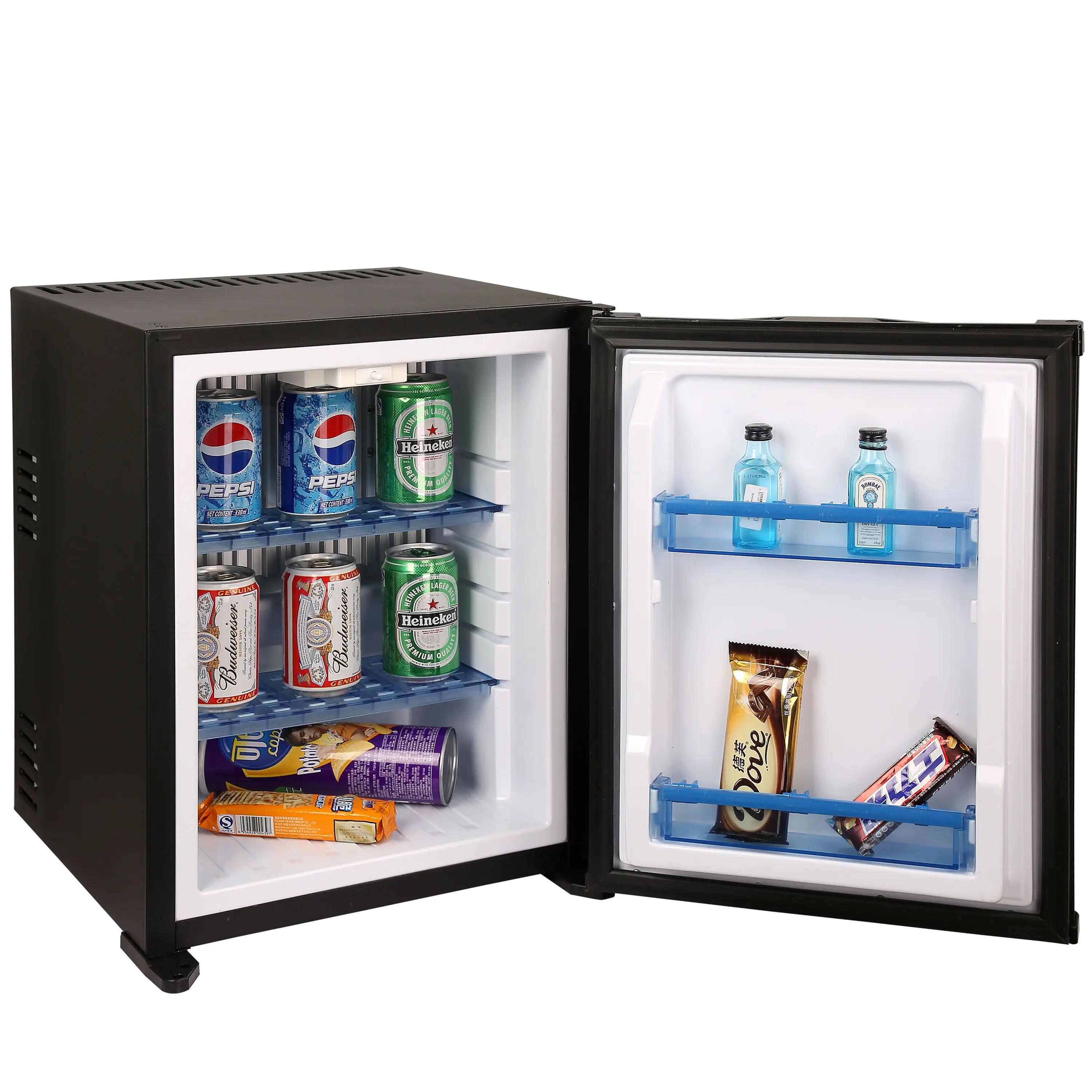 UNIBAR 새로운 프로모션 경쟁력있는 가격 작은 바 냉장고 호텔 냉장고 냉장고 미니 냉장고 1 조각 공장 중국에서
