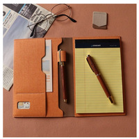Carpeta de Negociación Personalizable, Multifuncional, Portapapeles para Gerente de Ventas, Carpeta de Contratos, Carpeta de Documentos A5 con Logotipo