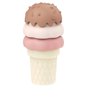 ของเล่นซิลิโคนรูปไอศกรีมสำหรับเด็ก 13-24 เดือน เกมเรียงซ้อนและจัดหมวดหมู่เพื่อการศึกษา - Product Image 4