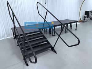 ESI GT-stage Plataforma de cubierta Ajustable 4 Patas Plataforma de escenario de aluminio simple Alquiler de eventos - Product Image 3