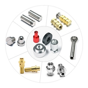 Tùy chỉnh nhôm <span class=keywords><strong>CNC</strong></span> gia công kim cương có khía chèn tròn với đầu ren bên trong - Product Image 5