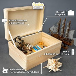 Nhà máy cung cấp chưa hoàn thành kích thước tùy chỉnh <span class=keywords><strong>DIY</strong></span> gỗ lưu trữ quà Tặng lưu niệm hộp - Product Image 6