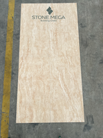 Décoration d'intérieur haut de gamme, panneaux muraux en pierre de porcelaine souple, revêtement extérieur en pierre de travertin flexible, carreaux muraux flexibles MCM