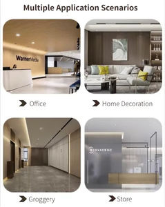 Заводская цена на ПВХ-панели под дерево и мрамор, водонепроницаемые, огнестойкие сэндвич-панели, ДПК-плиты с 3D-текстурой для гостиниц и больниц - Product Image 6