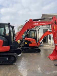 Offre Spéciale 2022 : Mini-Excavatrice sur Chenilles Hydraulique Kubota KX165 d'Occasion, 6,5 Tonnes, Matériel de Construction - Product Image 4