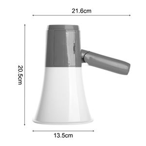 लाउडस्पीकर मिनी प्लास्टिक मेगाफोन थोक इनडोर डबल बैटरी मेगाफोन - Product Image 3