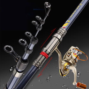 MR pêche télescopique voyage 3.6m 3.9m 4.2m 4.5m 5.4m lancer <span class=keywords><strong>Surfcasting</strong></span> pôle télescopique Portable enlever siège <span class=keywords><strong>canne</strong></span> à pêche en mer - Product Image 4