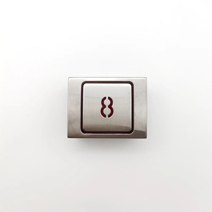 Chất lượng tốt hội thảo siêu thị sử dụng nút thang máy bằng thép không gỉ vật liệu nhựa 47.5mm * 36.5mm chống ăn mòn nâng nút - Product Image 1