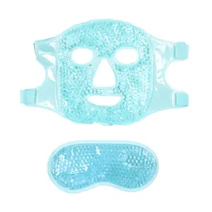 BAOLUN yeniden kullanılabilir buz yüz maskesi soğuk paketi dondurulmuş göz kompres maskesi soğuk sıcak yüz göz maskesi jel soğuk göz boncuk dondurulmuş jel paketi