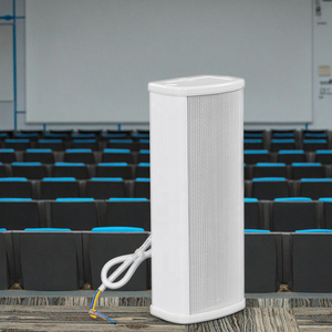 Outdoor PA System Column <strong>Speaker</strong> Passive Waterproof Design <strong>Wall</strong> <strong>Mount</strong> for Indoor Made Plastic Metal Aluminium Materials - Product Image 1
