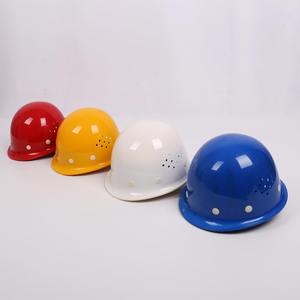 หมวกนิรภัยสำหรับไซต์งานก่อสร้างหมวกกันน็อคนิรภัย ABS หมวกกันน็อคระบายอากาศได้พิมพ์ลายฟรี - Product Image 3
