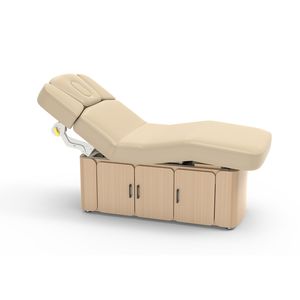 Cama de Masaje Eléctrica para Spa, Salón de Belleza y Tratamientos Médicos, con Gabinete de Madera, Modelo Mt <span class=keywords><strong>Charlotte</strong></span> - Product Image 3