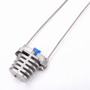 Abrazadera de Aluminio para Cable de Fibra Óptica FTTH, Tensor de Anclaje en Cuña PAM08 para Cable Óptico Aéreo en Forma de 8 - Product Image 3