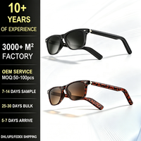 Lunettes Intelligentes IA avec Écouteurs Intégrés, Lunettes de Soleil, Lecture Musicale, Étanchéité IP54, Longue Autonomie, Lunettes IA