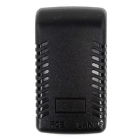 Adaptateur d'alimentation PoE passif IEEE 802.3af de haute qualité 100/1000 Mbps, injecteur 15V-56V, plage 24V1A pour moniteur