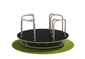 Peralatan tempat bermain anak-anak luar ruangan, perlengkapan taman bermain, Merry Go Around untuk taman hiburan - Product Image 2