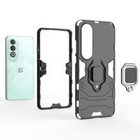 Étui de téléphone avec support d'anneau pour OnePlus Nord CE4 Nord 4 CE 3 Lite Coques rigides pour OnePlus Ace 3V 2 Pro 12 11 10T 10 Pro