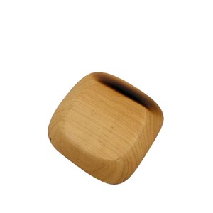Wooden Coaster <b>Set</b> <b>Square</b> Shape Solid Color For Tea Cup Bowl Household Use - Product Image 2