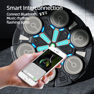 Nouveau design de machine à poinçonner la boxe de divertissement de rue vente en gros de fitness à domicile jeu de cibles de réaction d'entraînement de boxe musicale intelligente pour enfants - Product Image 4