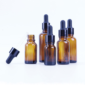 Essential Oil <b>Bottle</b> Custom light-proof <b>Glass</b> Dropper <b>Bottle</b> For Aromatherapy Oil Cosmetics Container <b>Empty</b> With Rubber Dropper - Product Image 6