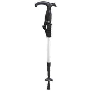 Bastón de Senderismo Tangpai, de Aleación de Aluminio, Telescópico, Ajustable de 54-110 cm, Ligero, Color Plata y Negro - Product Image 5