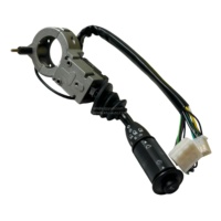 Interruptor Combinado de Columna de Dirección JK338 para Autobuses Yutong, Interruptor de Control de Intermitentes y Limpiaparabrisas, Interruptor Universal de 24V para Autobuses y Camiones