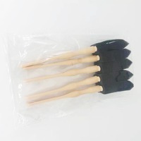 Brosse en mousse multi-usages OEM personnalisée pour nettoyage de grille d'aération de voiture, pinceau à pigments artistiques, tampon, export, vente en gros, marque HLLFOAM, longue portée