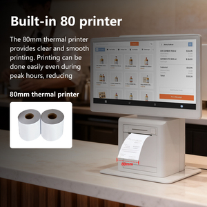 Système de point de vente avec écran tactile de 15,6 pouces, caisse enregistreuse avec impression thermique - Product Image 6