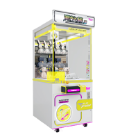 Machine de jeu d'arcade à grue à monnayeur pour attrape-peluches, machine de vente de prix, pour parcs d'attractions et jeux personnalisés