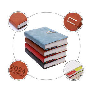 <span class=keywords><strong>2023</strong></span>ที่กำหนดเอง Personalizada โลโก้แม่เหล็กโน้ตบุ๊คหนังวางแผนวาระ - Product Image 2