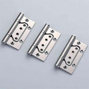 उच्च गुणवत्ता 201 स्टेनलेस स्टील फ्लैग हिंग 2 बॉल असर दरवाजा हिंज तितली फर्नीचर के लिए - Product Image 4