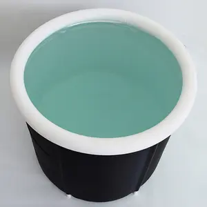 2023 New Design Athlete Fitness Recovery Ice Bath Tub Pvc Ice Bath Pod For Adults Portable Ice Bath