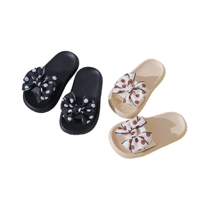 Chaussures d'été mignonnes pour petites filles, style princesse, avec nœuds décoratifs, tendance mode coréenne, pour l'extérieur et l'intérieur - Product Image 1