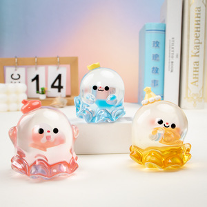 กล่องสุ่มฟิกเกอร์น่ารัก Yu Mo Craft Wishing Fairy ของตกแต่งจิ๋ว ของขวัญน่ารักสำหรับเด็กอายุ 8-13 ปี ใช้ได้ทั้งเด็กชายและเด็กหญิง - Product Image 3