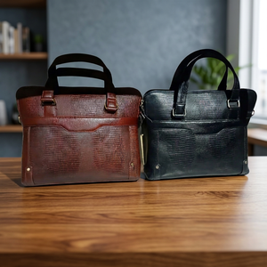 Genuine Leather Clutch Shoulder Straps Zipper Closure Waterproof Large Capacity Lightweight Casual Daily Use Handbag <b>for</b> <b>Women</b> - Product Image 5