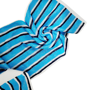 Toalla deportiva a rayas de 30x100cm, de secado rápido, absorbente, de algodón puro teñido, para gimnasio, tenis, yoga - Product Image 2