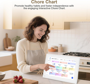 Pantalla <span class=keywords><strong>de</strong></span> Calendario Familiar Inteligente <span class=keywords><strong>de</strong></span> 10.1 Pulgadas con Control Remoto WiFi - Product Image 6