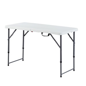 <b>Folding</b> <b>Table</b> Rectangular Portable Outdoor Indoor Study Dining <b>Table</b> With Carry Handle Lightweight Foldable Design - Product Image 5